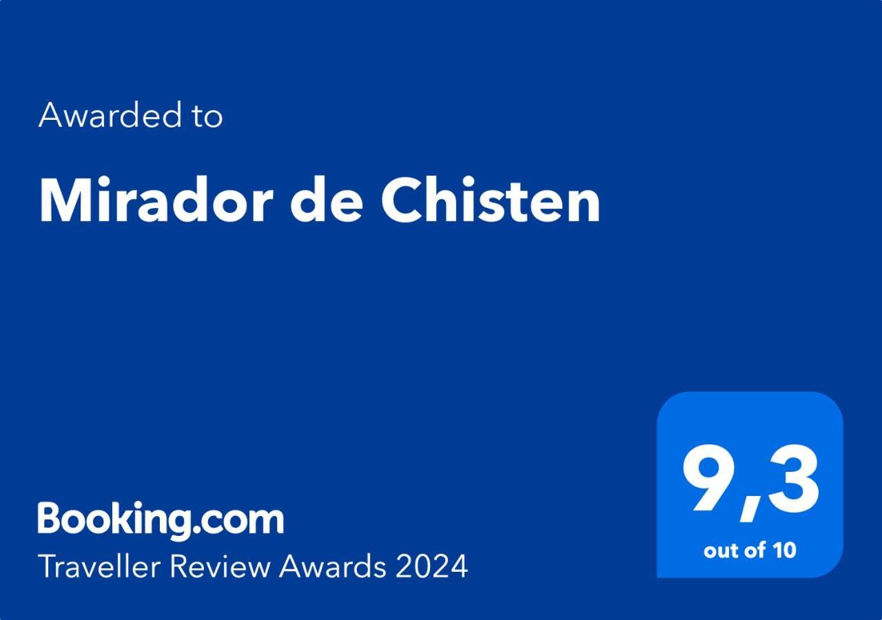 Mirador De Chisten Gistaín Exterior foto